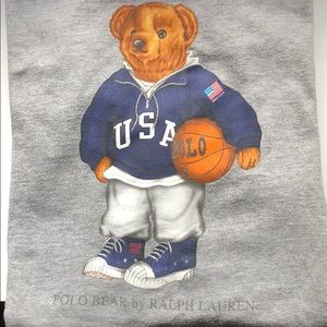 Vintage Ralph Lauren Polo Bear tee hoopin. Size XL